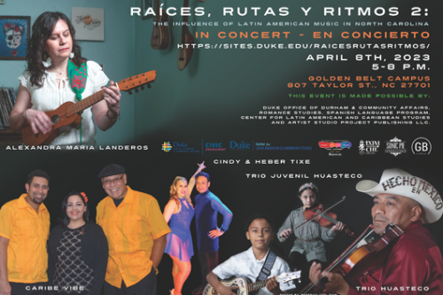 poster for Raices Rutas y Ritmos Concert 2