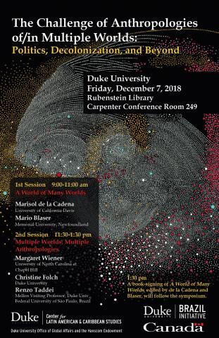 poster for the symposium on multiple worlds